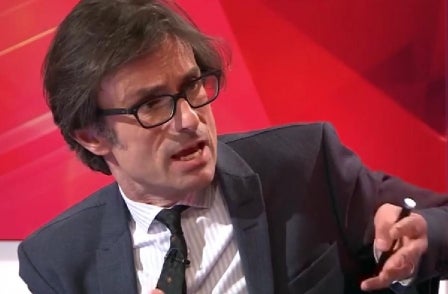 Robert Peston: 'I was  the only person in Britain saved by the economic crash'